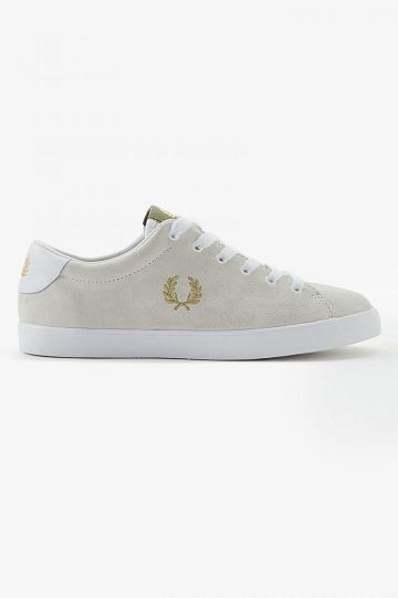 White Fred Perry Lottie Women's Shoes | PH 1861SGLO